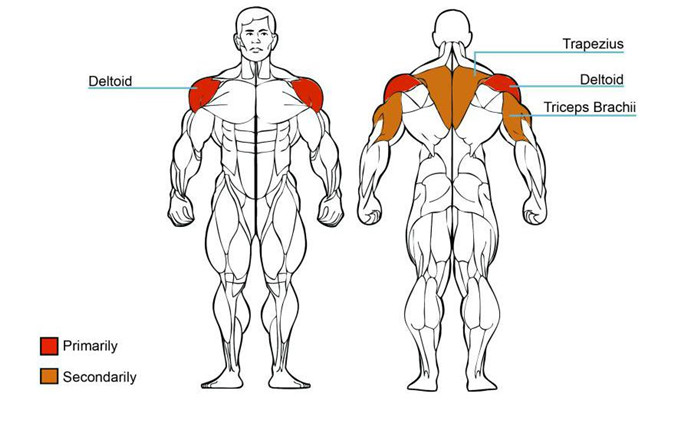 shoulder press machine